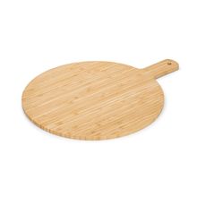 Tabla redonda de bambú para servir Natural