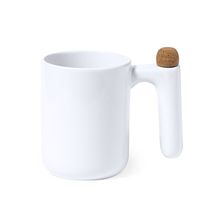 Taza Cerámica 500ml con Agitador Bla
