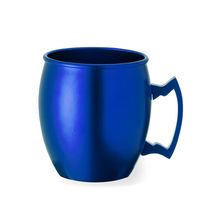 Taza Aluminio Asa Innovadora 540 ml Azul