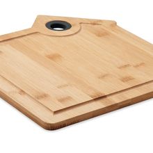 Tabla Casita de Bambú para Cortar Madera