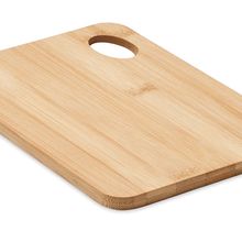 Tabla de Cortar con Orificio Bambú Madera