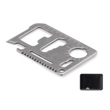 Tarjeta Multiherramienta Bolsillo 11 en 1 Negro