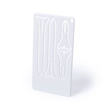 Tarjeta Tee Golf 2 Piezas Bla