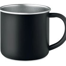 Taza Acero Inox Reciclado 300ml Negro