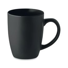 Taza Cerámica Bicolor Negro