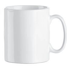Taza cerámica blanca de 300ml especial para sublimación Blanco