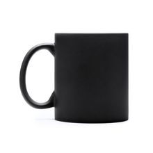 Taza cerámica mate ideal láser Negro