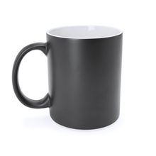 Taza mágica de cerámica 350ml Negro