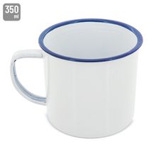 Taza personalizada vintage metálica Az
