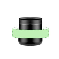 Taza térmica de acero con tapa abrefácil | Area 1 | 160 x 35