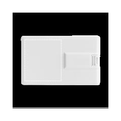 Tarjeta Pen Drive 8GB en ABS | Posterior | 40 x 45