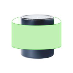 Taza Térmica 8h Calor 24h Frío 420ml | Alrededor de la taza | 160 x 60