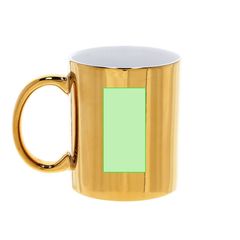 Taza personalizable de cerámica color metalizado | Area 1 | 30 x 60