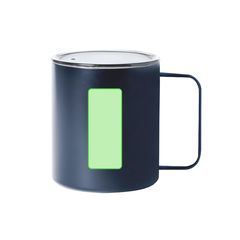 Taza Térmica 8h Calor 24h Frío 420ml | Centrado en el frontal | 25 x 60