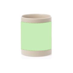 Taza Cerámica Mate 370ml Color Natural | Alrededor de la taza | 165 x 70