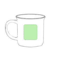 Taza Cerámica Vintage 300ml | En la cara B | 40 x 35