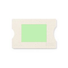 Tarjetero Ecológico RFID con Muesca | Centrado | 50 x 35