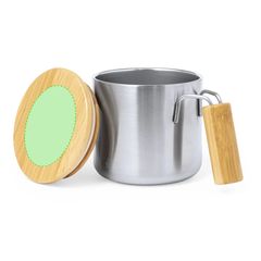 Taza Inox. Termo Ecológica y Original | En la tapa | 60 x 60