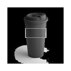 Taza de viaje con tapa flip-top | Cup | 90 x 40