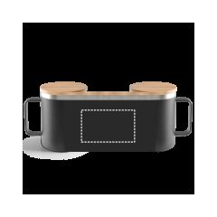 Taza Termo Inox con Tapa 420ml | Cuerpo lateral | 100 x 60