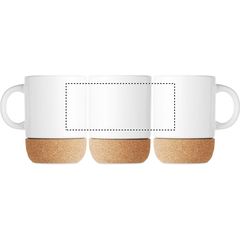 Taza Cerámica 300ml apta para sublimación | Circunferencia | 140 x 60