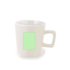 Taza Cerámica 300ml asa Cuadrada | Area 3 | 35 x 50
