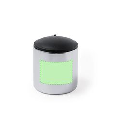 Taza acero inox con tapadera y mosquetón | Area 1 | 90 x 35