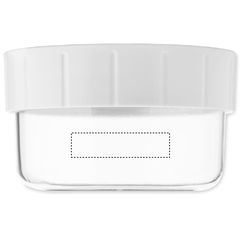 Taza portátil con tapa y doble recipiente | CONTAINER SIDE 2 | 40 x 10