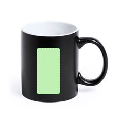Taza personalizable alta calidad con interior blanco 350ml  | En la cara A | 35 x 70