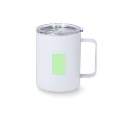Taza Térmica de Acero Inoxidable Exterior caucho | Area 4 | 25 x 60