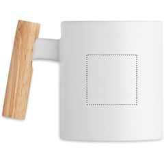 Taza de cerámica 320 ml | Lateral Izquierdo | 40 x 40
