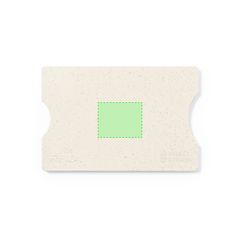 Tarjetero Ecológico RFID con Muesca | Centrado | 25 x 20
