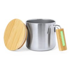 Taza Inox. Termo Ecológica y Original | En el asa | 6 x 40