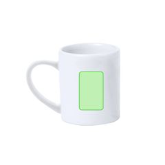 Taza pequeña blanca personalizable | En la cara B | 25 x 40