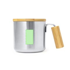Taza Inox. Termo Ecológica y Original | Cara A | 20 x 40