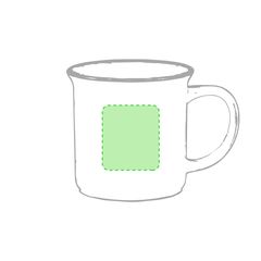 Taza Cerámica Vintage 300ml | En la cara A | 35 x 40