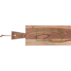 Tabla de Cocina Rectangular en Madera de Acacia | Trasera | 180 x 80