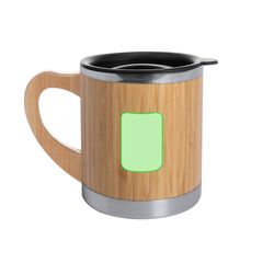 Taza Térmica Bambú 300ml | En la cara B | 50 x 30