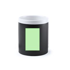 Taza Pizarra Negra 350ml | En el frente de la taza | 38 x 60