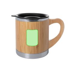 Taza Térmica Bambú 300ml | En la cara A | 30 x 50