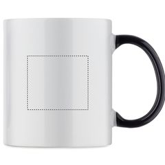 Taza cerámica con motivos navideños | Lateral Derecho | 45 x 40