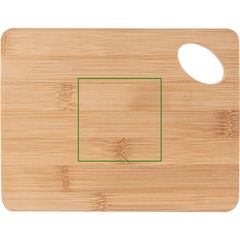 Tabla de Cocina en Bambú | Trasera | 70 x 70