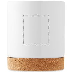 Taza Cerámica con base de Corcho | OPPOSITE OF HANDLE | 35 x 40