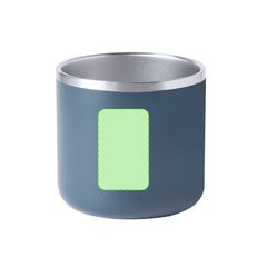 Taza Inox. bicolor de doble pared 350ml | Cara B | 25 x 40