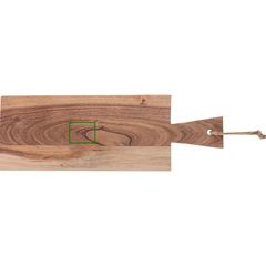 Tabla de Cocina Rectangular en Madera de Acacia | Frontal | 50 x 40