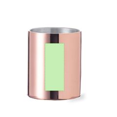 Taza inox 280ml doble pared | Frente | 20 x 50
