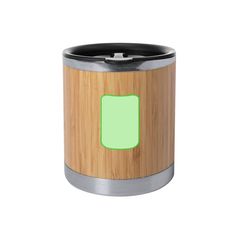Taza Térmica Bambú 300ml | Frontal | 30 x 50