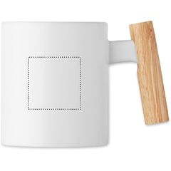 Taza de cerámica 320 ml | Lateral Derecho | 40 x 40