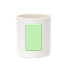 Taza PP Veteado Food Grade 350ml | Frontal | 38 x 60