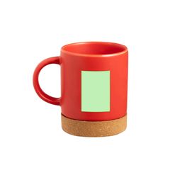 Taza Cerámica/Corcho 350ml Colores | Area 2 | 35 x 50